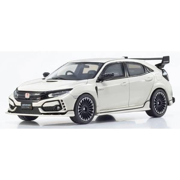 京商 1/43 ホンダ シビック タイプR 無限 ホワイト 完成品ミニカー KSR43123W