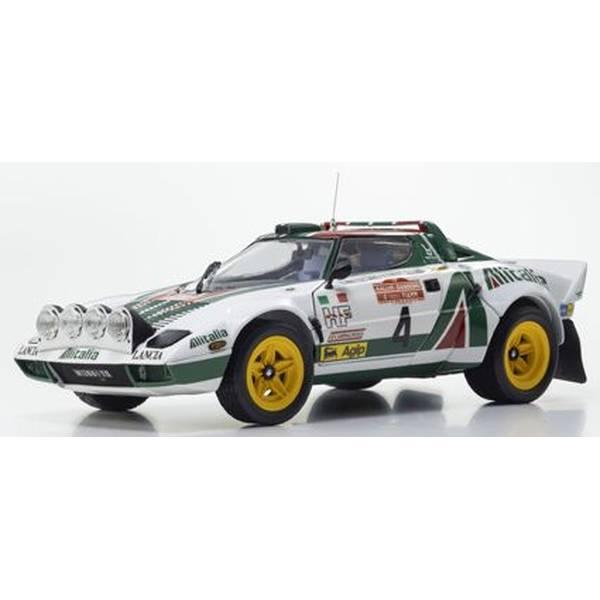 京商 1/18 ランチア ストラトス HF No.4 1976 WRC ラリー・サンレモ ウィナー ...