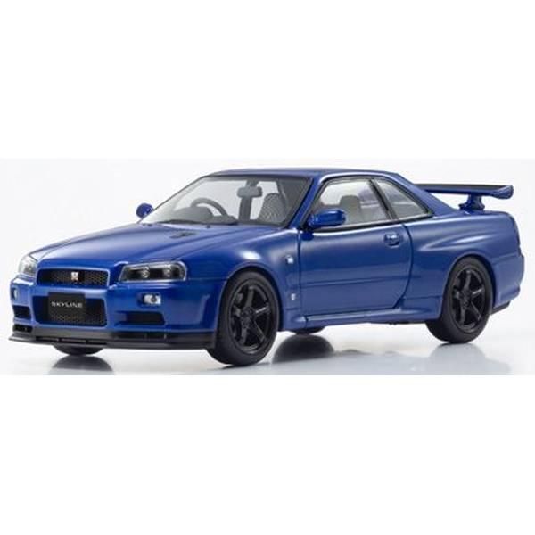 【2月予約】京商 1/43 ニッサン スカイライン R34 GT-R VスペックII ベイサイドブル...