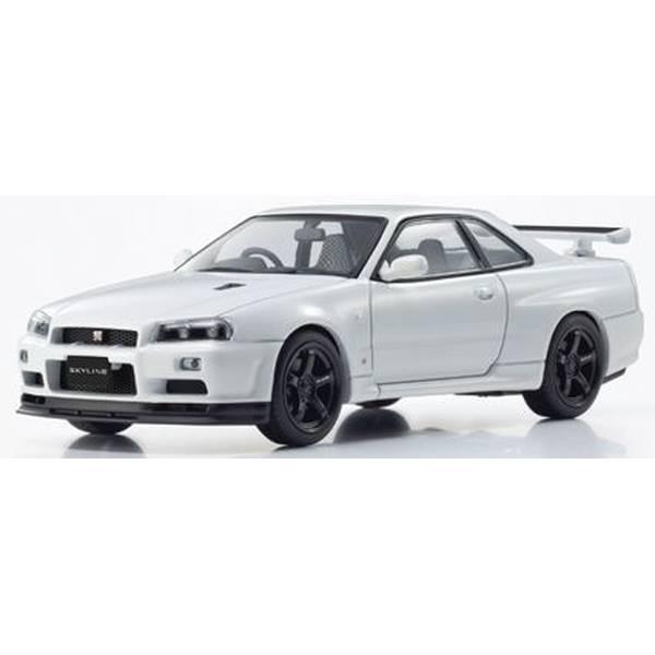 【2月予約】京商 1/43 ニッサン スカイライン R34 GT-R VスペックII ホワイトパール...