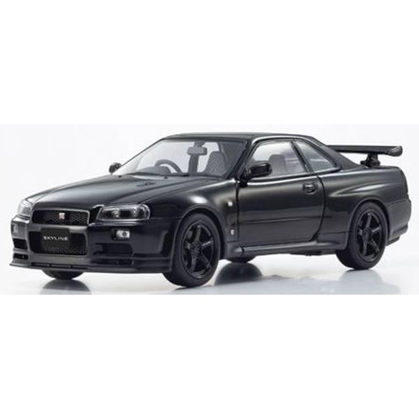 【2月予約】京商 1/43 ニッサン スカイライン R34 GT-R VスペックII ブラックパール...