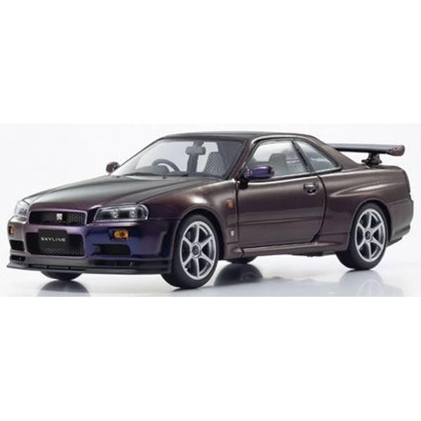 【2月予約】京商 1/43 ニッサン スカイライン R34 GT-R Vスペック ミッドナイトパープ...