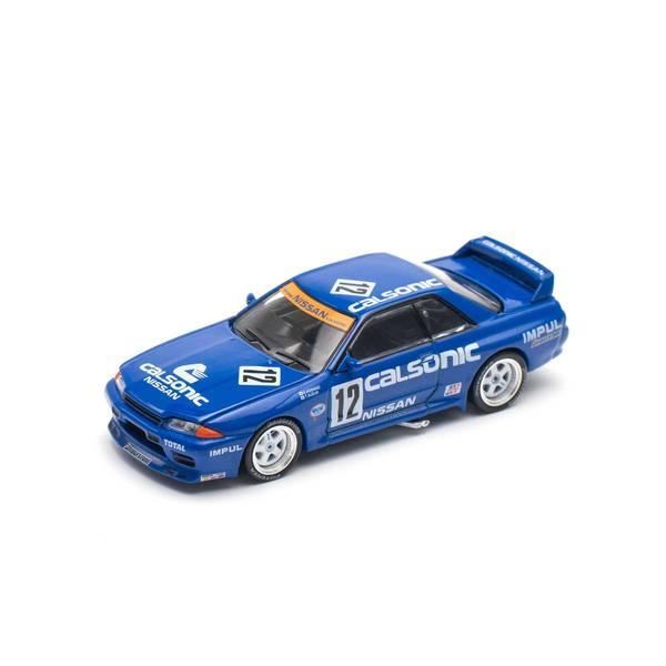 【9月予約】POP RACE 1/64 ニッサン スカイライン GT-R R32 カルソニックスカイ...