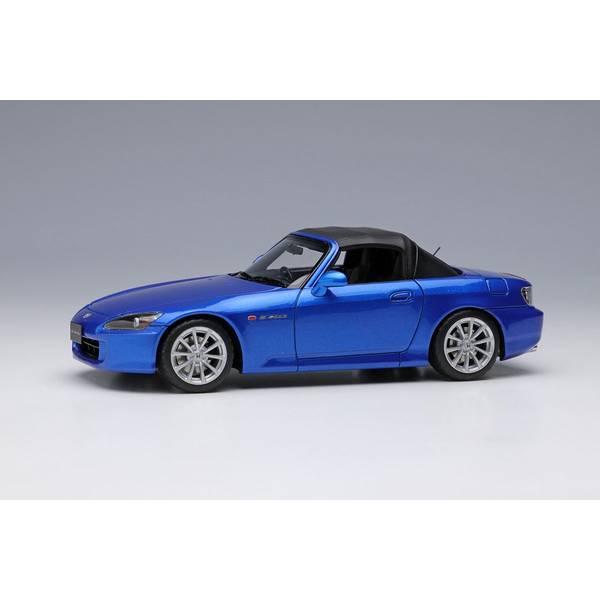 アイドロン 1/43 ホンダ S2000 AP2 2005 バミューダブルーパール 完成品ミニカー ...