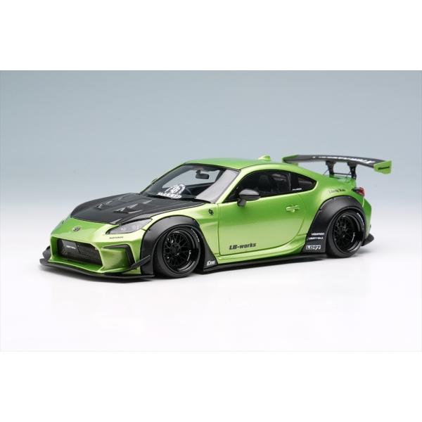 アイドロン 1/43 トヨタ GR86 LB Nation パールグリーン 完成品ミニカー LB02...