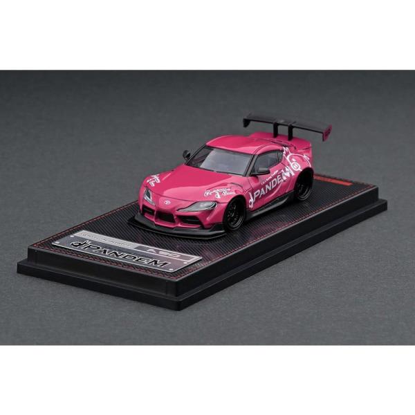 イグニッションモデル 1/64 パンデム トヨタ スープラ A90 ピンク 完成品ミニカー IG23...