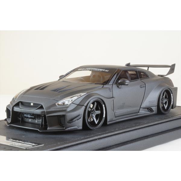 イグニッションモデル 1/43 LB-シルエットワークス GT ニッサン 35GT-RR マットブラ...
