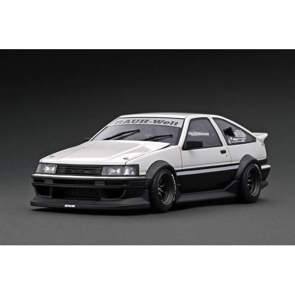 イグニッションモデル 1/18 RWB トヨタ AE86 ホワイト/ブラック 完成品ミニカー IG2...