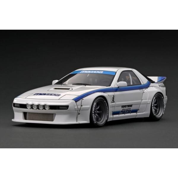 イグニッションモデル 1/18 パンデム マツダ RX-7 FC3S ホワイト 完成品ミニカー IG...