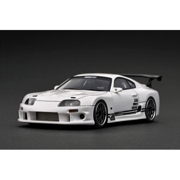 イグニッションモデル 1/43 トップシークレット GT300 トヨタ スープラ JZA80 ホワイ...