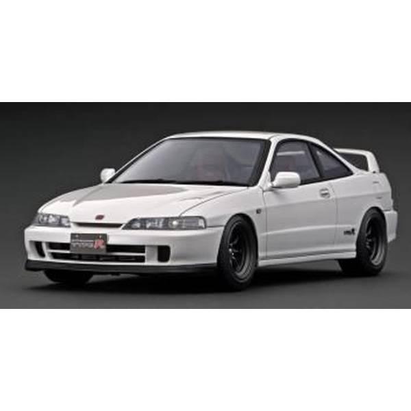 イグニッションモデル 1/18 ホンダ インテグラ DC2 TYPE R パールホワイト 完成品ミニ...