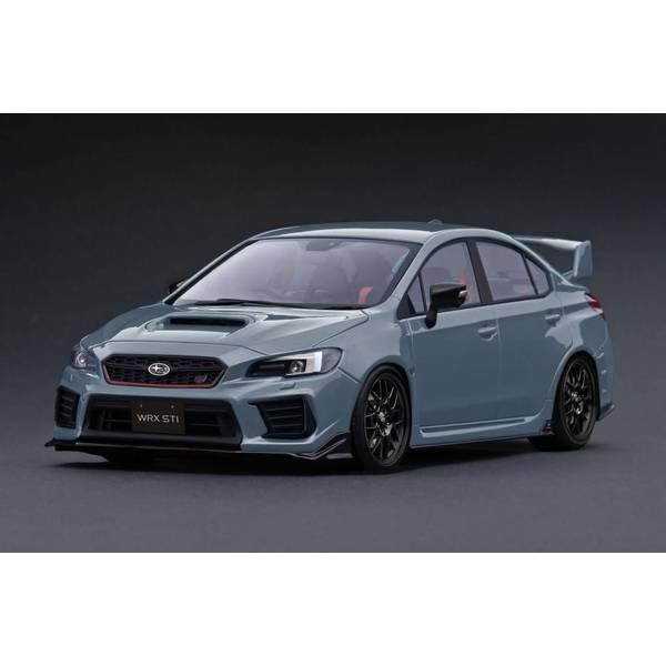 イグニッションモデル 1/18 スバル WRX CBA-VAB STI グレーカーキ 完成品ミニカー...