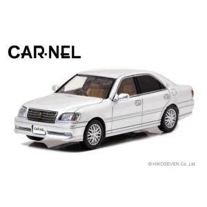 CARNEL 1/43 トヨタ クラウン ロイヤルサルーンG JZS175 2001 シルバーメタリ...