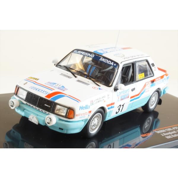 イクソ 1/43 シュコダ 130L No.31 1987 WRC RACラリー J.ハウグランド/...