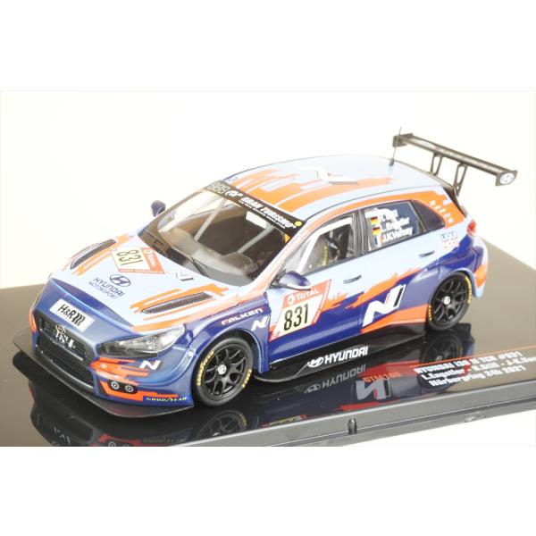 イクソ 1/43 ヒュンダイ I30 N TCR No.831 2021 ニュルブルクリンク24時間...