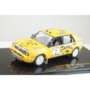 イクソ 1/43 ランチア デルタ インテグラーレ 16V No.2 1990 ERC バルムラリー A.Ferjancz/J.Tandari 完成品ミニカー RAC436