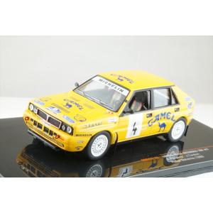 イクソ 1/43 ランチア デルタ インテグラーレ 16V No.4 1989 ERC ラリー・ボヘミア A.Ferjancz/J.Tandari 完成品ミニカー RAC437