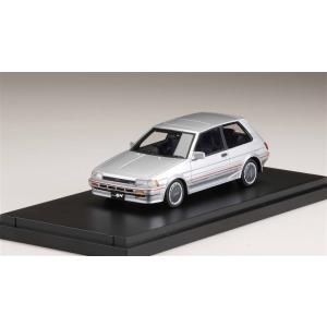 MARK43 1/43 トヨタ カローラ FX-GT AE82 シルバーメタリック 完成品ミニカー ...