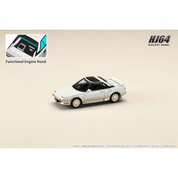 ホビージャパン 1/64 トヨタ MR2 1600Gリミテッド スーパーエディション 1988 Tバ...