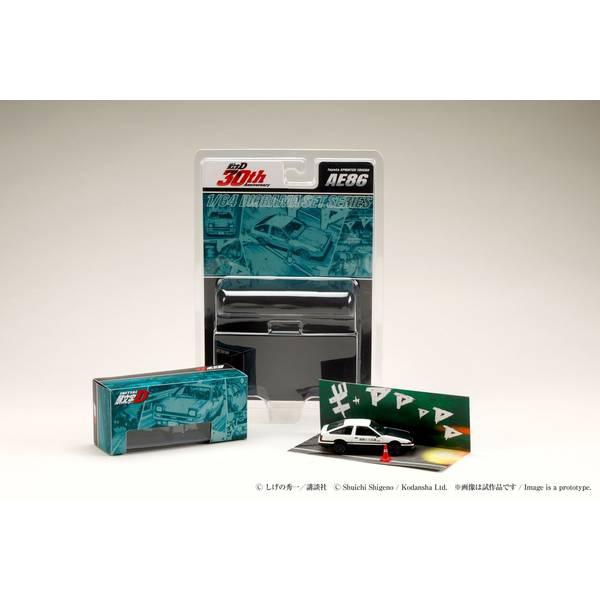ホビージャパン 1/64 トヨタ スプリンタートレノ AE86 頭文字D 藤原 拓海 VS 舘 智幸...