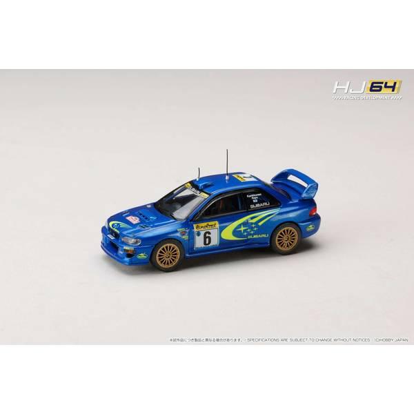 ホビージャパン 1/64 スバル インプレッサ WRC No.6 1999 WRC ラリー・モンテカ...