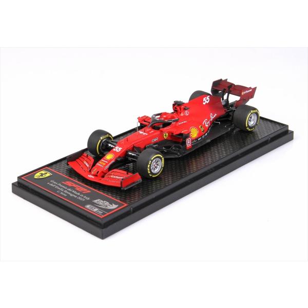 BBR 1/43 フェラーリ SF21 イモラ 2021 F1 エミリア・ロマーニャGP C.サイン...