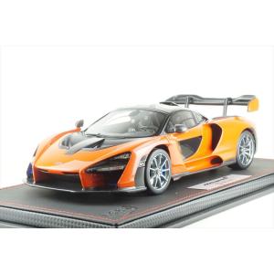 大特価放出高評価 r 1 18 マクラーレン セナ 18 ジュネーブ オレンジ ケース付 完成品ミニカー Pb 激安通販