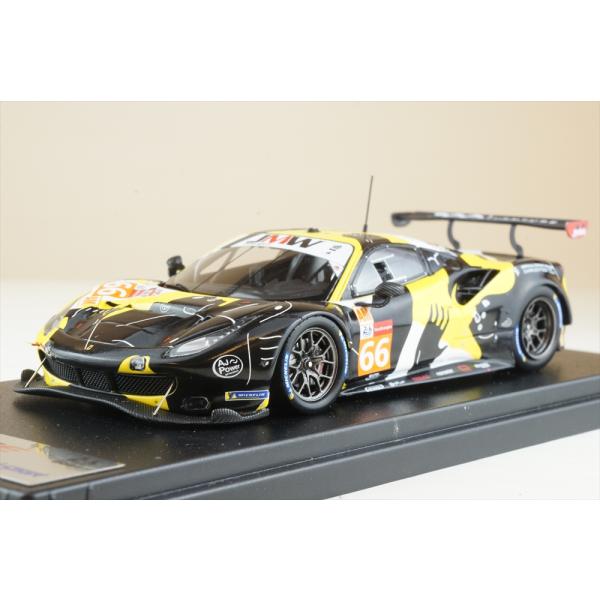 ルックスマート 1/43 フェラーリ 488 GTE EVO No.66 JMW2021 ル・マン2...