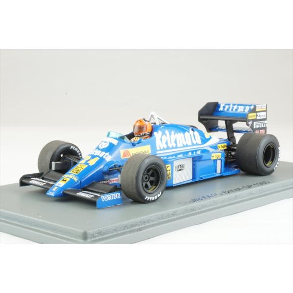 スパーク 1/43 オゼッラ FA1G No.24 1985 F1 イギリスGP P.Ghinzan...