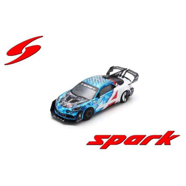 スパーク 1/43 アルピーヌ A110 GT4 Evo No.110 2023 パイクスピーク 3...
