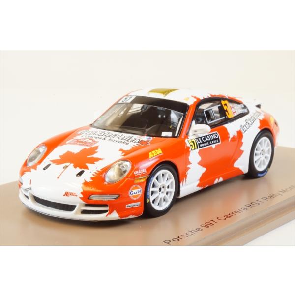 スパーク 1/43 ポルシェ 997 カレラ RGT No.57 クリアウォーター 2019 WRC...