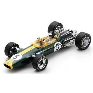 【2月予約】スパーク 1/43 ロータス 49 No.5 1967 F1 イギリスGP ウィナー J.クラーク 完成品ミニカー S6362