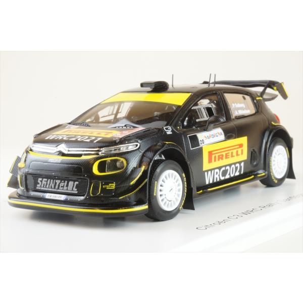 スパーク 1/43 シトロエン C3 サンテロック 2020 WRC ラリー・サルデーニャ ピエリ ...