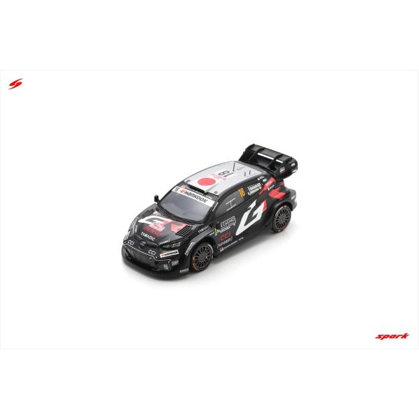 スパーク 1/43 トヨタ GRヤリス ラリー1 No.18 2025 WRC ラリー・モンテカルロ...