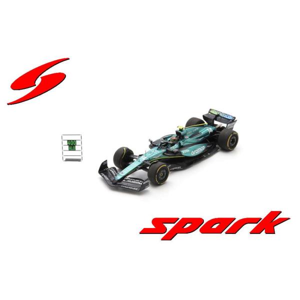 スパーク 1/43 アストンマーチン AMR24 No.14 2024 F1 メキシコGP F.アロ...