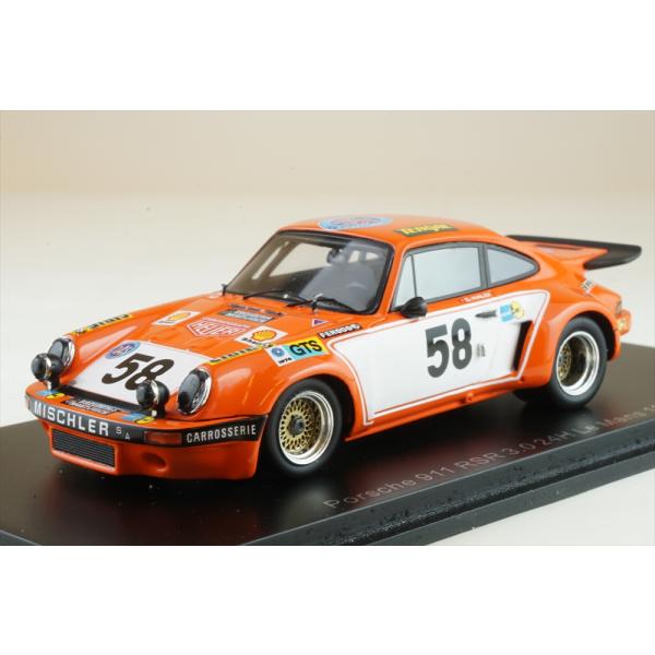 スパーク 1/43 ポルシェ 911 RSR 3.0 No.58 1974 ル・マン24時間 C.H...