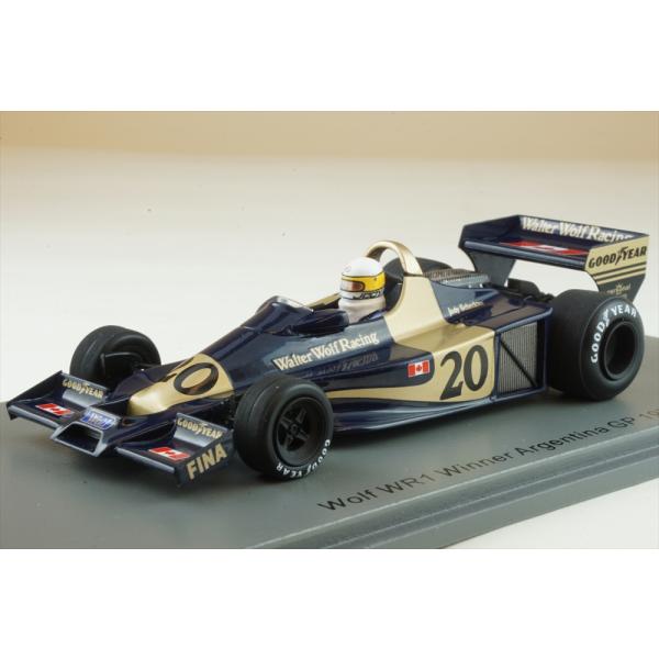 スパーク 1/43 Wolf WR1 No.20 1977 F1 アルゼンチンGP ウィナー J.S...