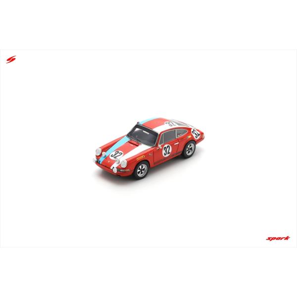 スパーク 1/43 ポルシェ 911 No.32 1968 スパ24時間 ウィナー W.Kauhse...