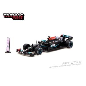 ターマックワークス 1/64 メルセデスAMG F1 W12 E Performance No.44 2021 F1 サンパウロGP ウィナー L.ハミルトン 完成品ミニカー T64G-F037-LH2