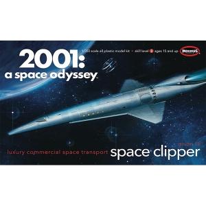 メビウスモデル 1/350 オリオン号 スペースクリッパー (コンパクトスケール) 「2001年宇宙の旅」より キャラクタープラモデル MOE2001-12｜posthobbyshop