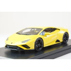 ルックスマート 1/43 ランボルギーニウラカン テクニカ イエロー 完成