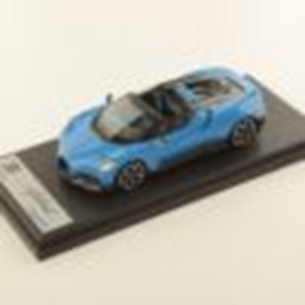 ルックスマート 1/43 ブガッティ W16 ミストラル Blue 完成品ミニカー LS544C