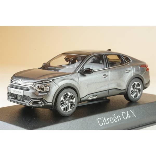 ノレブ 1/43 シトロエン C4 X 2023 プラチナグレー 完成品ミニカー 155481