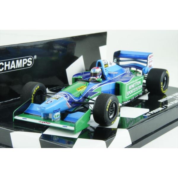 ミニチャンプス 1/43 ベネトン フォード B194 1994 F1 ハンガリーGP 3位 J.フ...