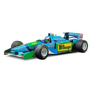 ミハエルシューマッハF1(1/18) ミニチャンプス 1/18 ミハエル・シューマッハ ベネトン B194 #5 優勝