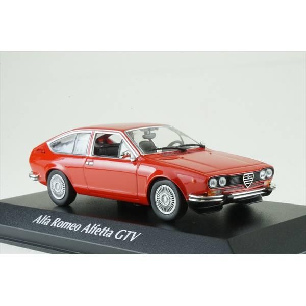マキシチャンプス 1/43 アルファロメオ アルフェッタ GTV 1976 レッド 完成品ミニカー ...