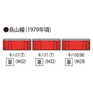 トミックス Nゲージ 国鉄ディーゼルカー キハ11形(首都圏色)(T) 鉄道模型 9432｜posthobbyshop