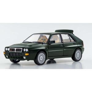 【特価品】京商 1/18 ランチア デルタ HF インテグラーレ Evo.II "ベルデヨーク" ダークグリーン 完成品ミニカー KS08343V【在庫品】｜ポストホビーWEBSHOP Yahoo!店