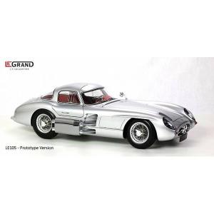 LEGRAND 1/8 メルセデス・ベンツ 300SLR ウーレンハウト・クーペ 1955 シルバー/レッド内装 スケールモデル LE105