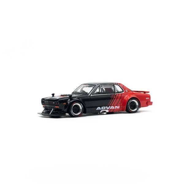 【9月予約】POP RACE 1/64 ニッサン スカイライン GT-R V8 DRIFT ハコスカ...